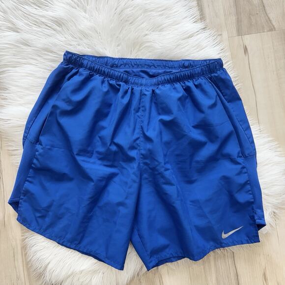Men’s Nike Blue Dri Fit Running Shorts Large A.S - Picture 1 of 3